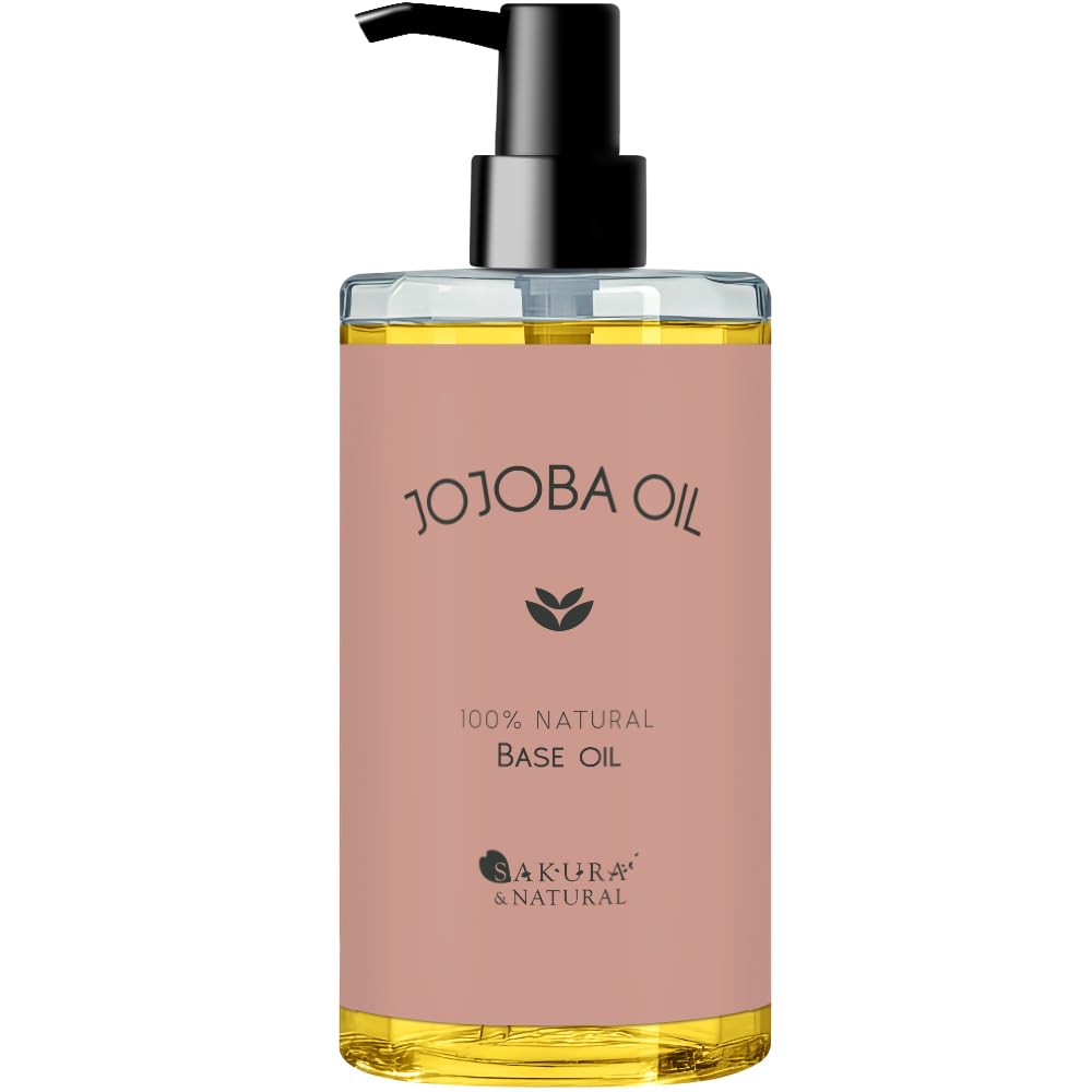 Amazon | SAKURA&NATURAL ホホバオイル 300ml 天然100%無添加