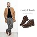 Arkbird Mens Chukka Boots Suede Leather Classic Fashion Casual Ankle Lace-up Dress Boots for Men