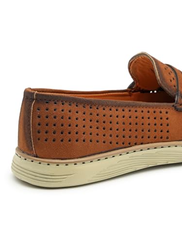 Image of Men's Denim Causal Loafers | Premium Breathable Upper | Driving Loafers | Lighweight Slip-On's | Soft Cushioned Insole | Super Flexible, Comfortable for Men