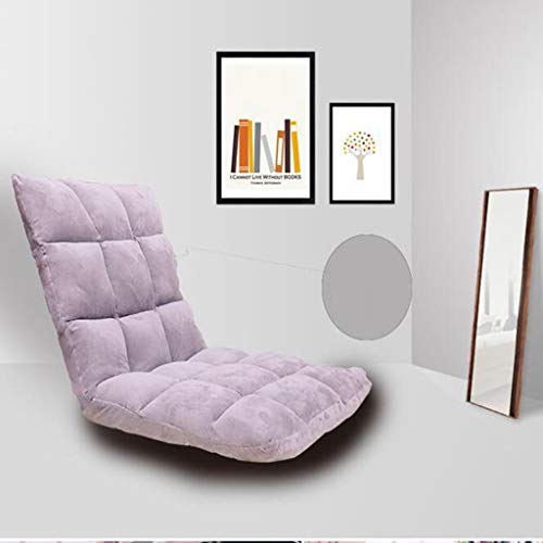 RUNWEI Alfombra, Cojín De Meditación, Sillón Puff, Sofá Cama Perezoso, Sofá Individual sofá Perezoso (Color : Gray, Size : L)