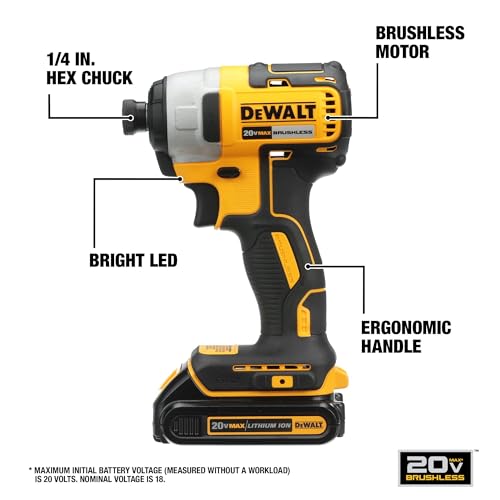 DEWALT 20V MAX 5-Tool Brushless Kit