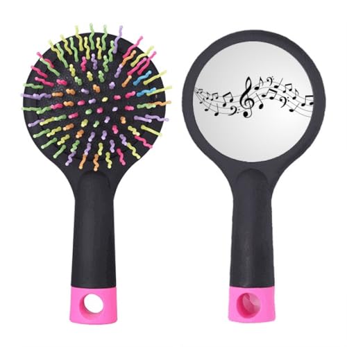 Brosse à cheveux démêlante Energetic Music pour prendre soin des cheveux fragiles