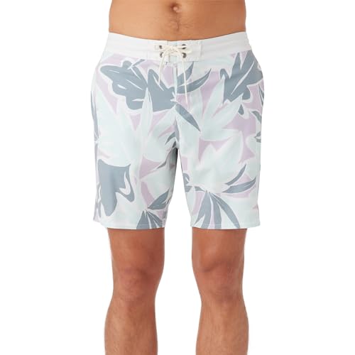 Mens Og Print Cruzer 18 Swim, Seafoam, 40