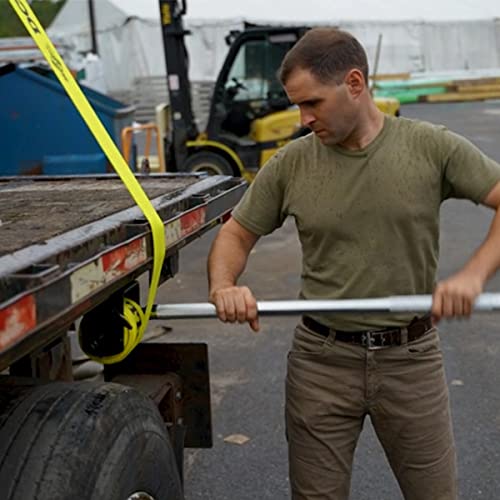 Dc Cargo Mall Combination Winch Bar, Square Head | Carbon-Steel Construction And Non-Slip Handle | For Winches On Flatbeds And Trucks #TOP5