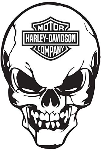 Stickers rétro réfléchissant pour Casque de Moto Harley Davidson Fierce