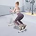 Adjustable Ab Trainer Machine Foldable, 330lbs Weight Capacity Ab Workout Equipment with LED Display, 3 Gears Height Adjustable for Home Gym Office, 41.33x15.74x43.3in