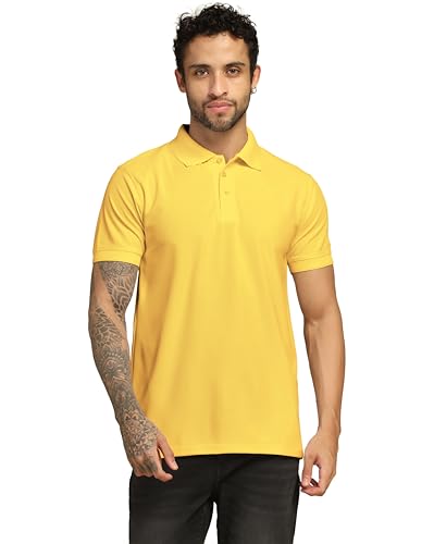 Image of VastraVibes Men's Polo Regular Fit T-Shirt