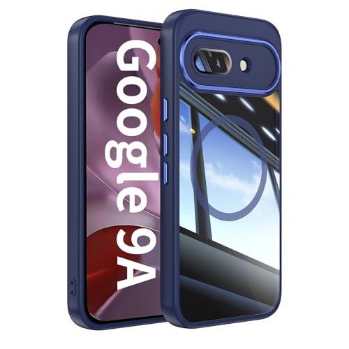 Image of Magnetic Case with Clear Back for Google Pixel 9a, Fit for MagSafe