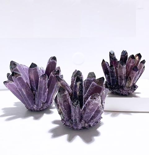 Améthyste cluster de cristal de quartz, cadeau d'anniversaire original 500g - 5