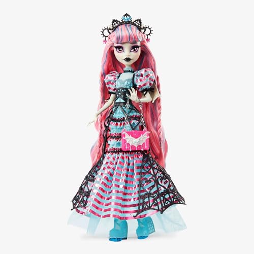 Monster High Muñeca Rochelle Goyle Skullector Fang miniatura 1