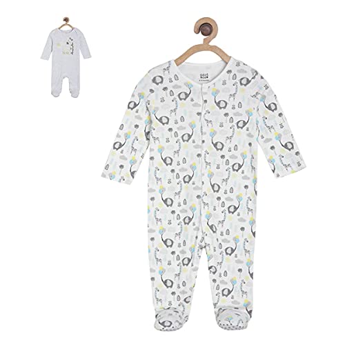 Image of miniklub Newborn Boys Pack of 2 Sleepsuits