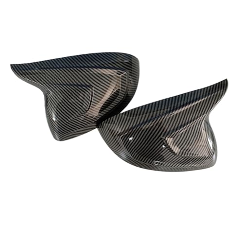 Couvercle de rétroviseur rigide look carbone pour Mercedes W206 2022+