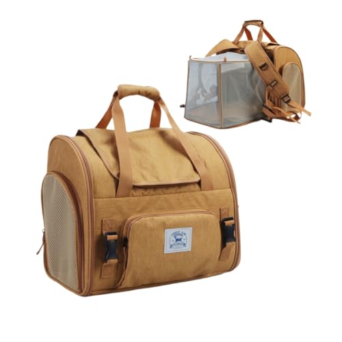 JoyeeLii �y�b�g�L�����[�����b�N �L/���^���p �g���\��e�� �l�ʃ��b�V���ʋC�� ���悯�t�� �R���p�N�g���o�����P�[�X (�J�[�L,34*42*23cm)