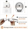 Cortadora eléctrica PG100 para kit de aspiradora de aseo para mascotas | Compatible con kit de aspiradora de aseo para perros AiRiOBO y FIXR 6