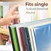 Retro Musique Pack of 50 x 12 Inch Super Thick Outer Vinyl Sleeves | Dense Crystal Clear Vinyl Record Sleeves Fit 1-4 Gatefold LP Albums | Non-Split Wrinkle Free Vinyl Covers for Vinyl Albums #5