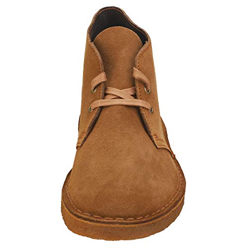 Image of Clarks Originals Mens Desert Boot Suede Cola Brown Boots 11 US