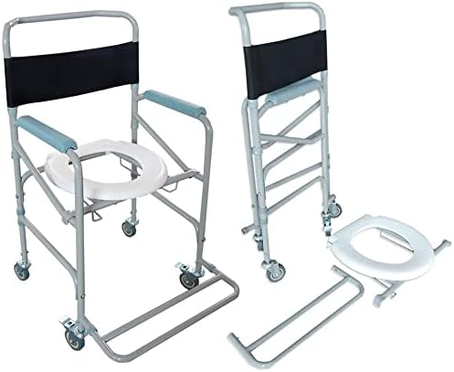 Cadeira de Banho Higiênica Dobrável e Desmontável D40 Dellamed