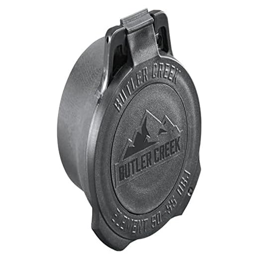 Butler Creek Element Scope Cap Objective 50-55 mm, Riflescope Cap Black ESC56