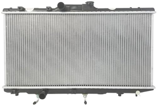 Sunbelt Engine Coolant Radiator Compatible with Geo, Toyota Corolla, Prizm 1993-1997 1.8L, 1.6L 1436, 1821, 1409, 1462 OE# 1640016740, 1640016720, 52472193