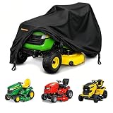 Riding Lawn Mower Cover- 600D Heavy Duty Lawn Tractor Covers...