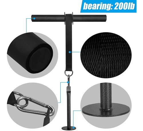 Rolete Fitness Punho/Antebraço Wrist Roller Sem Anilha