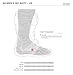 Alpinestars Stella Tech 3 Women's Motorcycle Boots, CE-Certified Off-Road Gear, Durable & Lightweight Motocross Protection, 9, Black/White