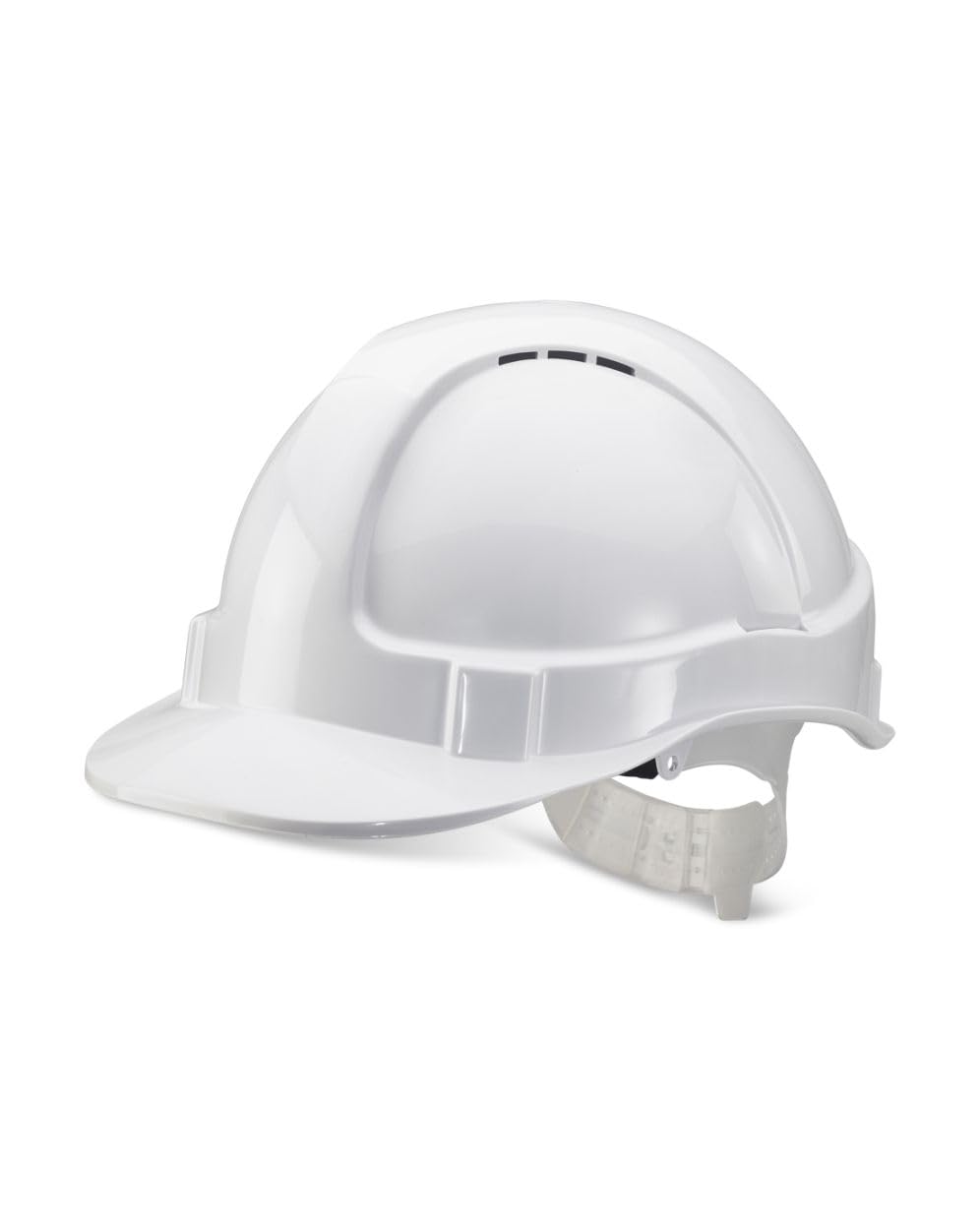 Vented Economy Safety Helmet (White)
