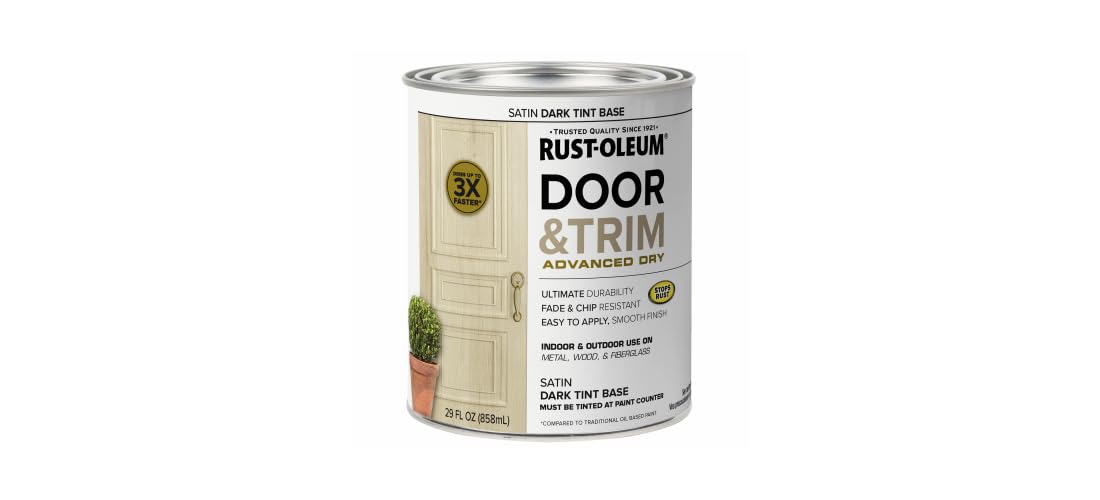 Amazon.com: Rustoleum Stops Rust 369390 Door & Trim Paint Dark
