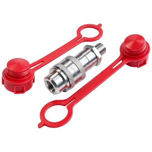 Image of 1 /4 inch NPT,1 /4 inch Body Hydraulic Quick Coupler Set,Fit for Enerpac A-630
