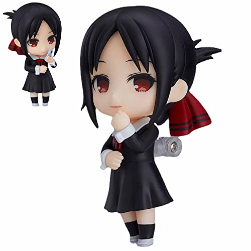 Zhongkaihua Shinomiya Kaguya Action Figure con teste intercambiabili e accessori mani, articolazione mobile Anime Q Figura modello in PVC 10 cm
