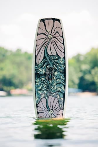 Liquid Force 2025 Women\'s M.E. Wakeboard 130cm with Transit Size M 4-6 | W 6-8 Wakeboard Bindings Package