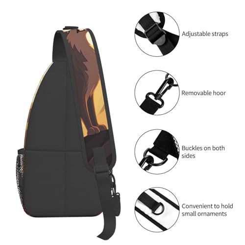 Bolso cruzado tipo bandolera para hombre y mujer miniatura 5