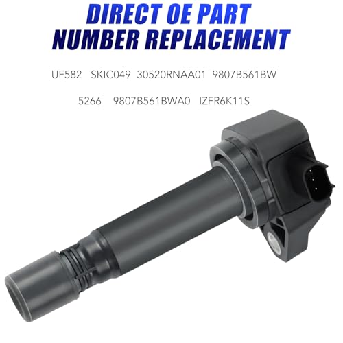 Lcwrgs 156533 4X Ignition Coil Pack And 4X Spark Plugs Compatible thumb #3