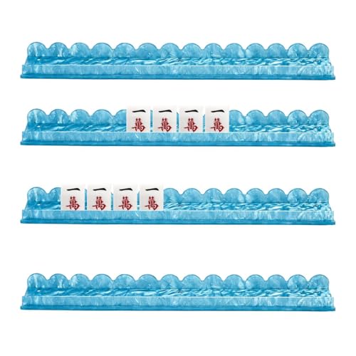 Lot de 4 accessoires de jeu Mahjong américain, le cadeau idéal pour retraités