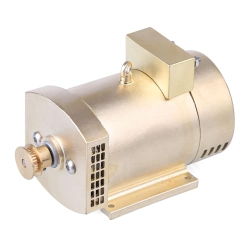 Kit modello motore a vapore, generatore di motore a doppia funzione in ottone di precisione, 12 V CC, con diametro dell'albero di 2,9 mm, per motore a combustione interna a vapore