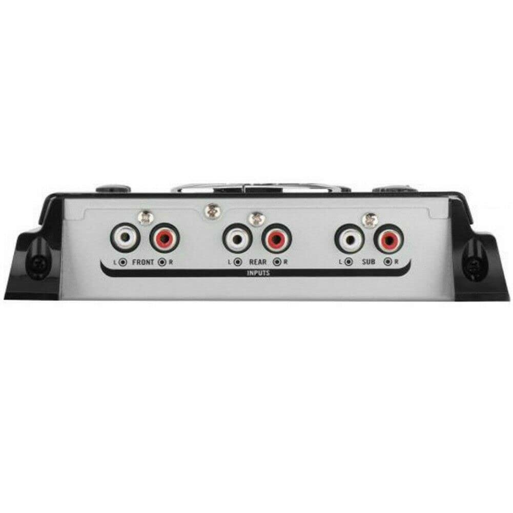 1 crossover compatibile con BOSS AUDIO SYSTEMS BX45 elettronico a 2/3 vie equalizzatore 3 uscite front/rear/subwoofer con controllo remoto subwoofer incluso, 1 pezzo