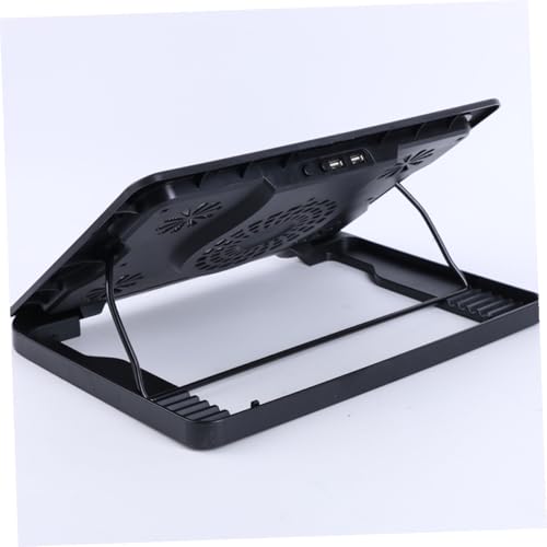 Base para laptop con 5 ventiladores y ángulo ajustable miniatura 2