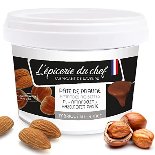 L'épicerie du chef - Pâte de Praliné Amandes Noisettes 200 g