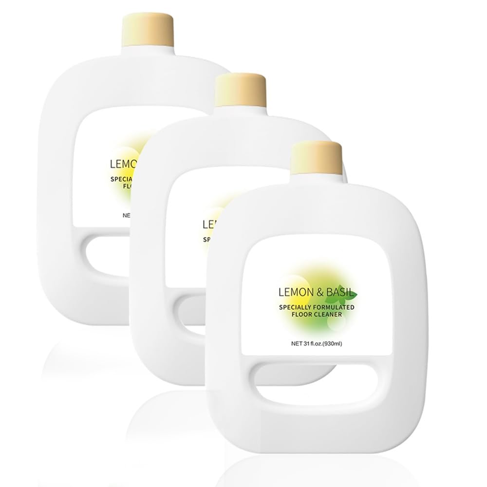 Wgdbcn 3Pcs 62.9 Fl.oz Floor Cleaning Liquid Compatible With Narwal Freo X Ultra/Freo J1/J2/J3/J4/Ha7 Sweeping Robot Cleaner Decontamination Floor Cleaning Solution(3Pcs)
