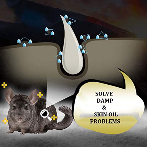 Hamster Bathing Sand,Gerbil Powder Grooming Sand for Tiny Friends Farm Chinchilla Dust Bath Potty Litter Sand (2LB… - Image 6