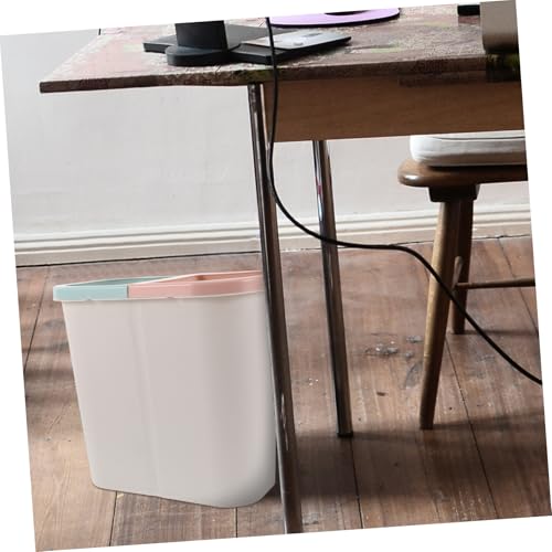 Caneca de basura dual compacta para cocina y baño miniatura 6