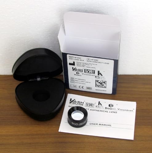 Image of Bawsh 90D Indirect Ophthalmic Slit Lamp Lens - Black