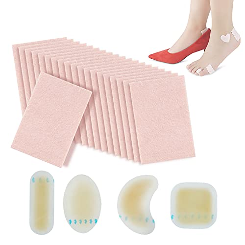 Moleskin Fußpolster, 4 Blasenkissen Cover