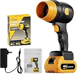 【Cordless Freedom】 (sans fil) Ce nettoyeur multifonctionnel est livré avec une batterie Li rechargeable et un chargeur, jetez le câble et profitez d'un entretien du jardin sans effort. Ce souffleur de feuilles sans fil amélioré élimine sans effort les feuilles, la poussière et les débris légers des jardins, terrasses, garages et allées, rendant le nettoyage quotidien plus rapide et plus facile.