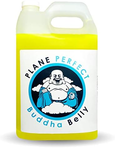 Plane Perfect Buddha Belly Oil & Grease Cleaner - 1 Gallon, Aviation Grade Degreaser Cleaner Heavy Duty, Automotive Engine Cleaner and Degreaser Spray, Multi Surface Cleaner for Airplanes, Trucks & Cars