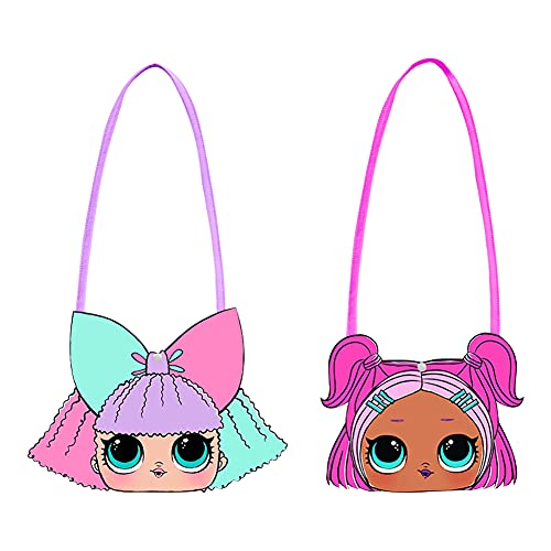 LOL Sac a Main Petite Fille Mignonnes Sac Bandoulière Peluche Enfant Fille Petit Kids Tide Sacoche pour enfant Cover