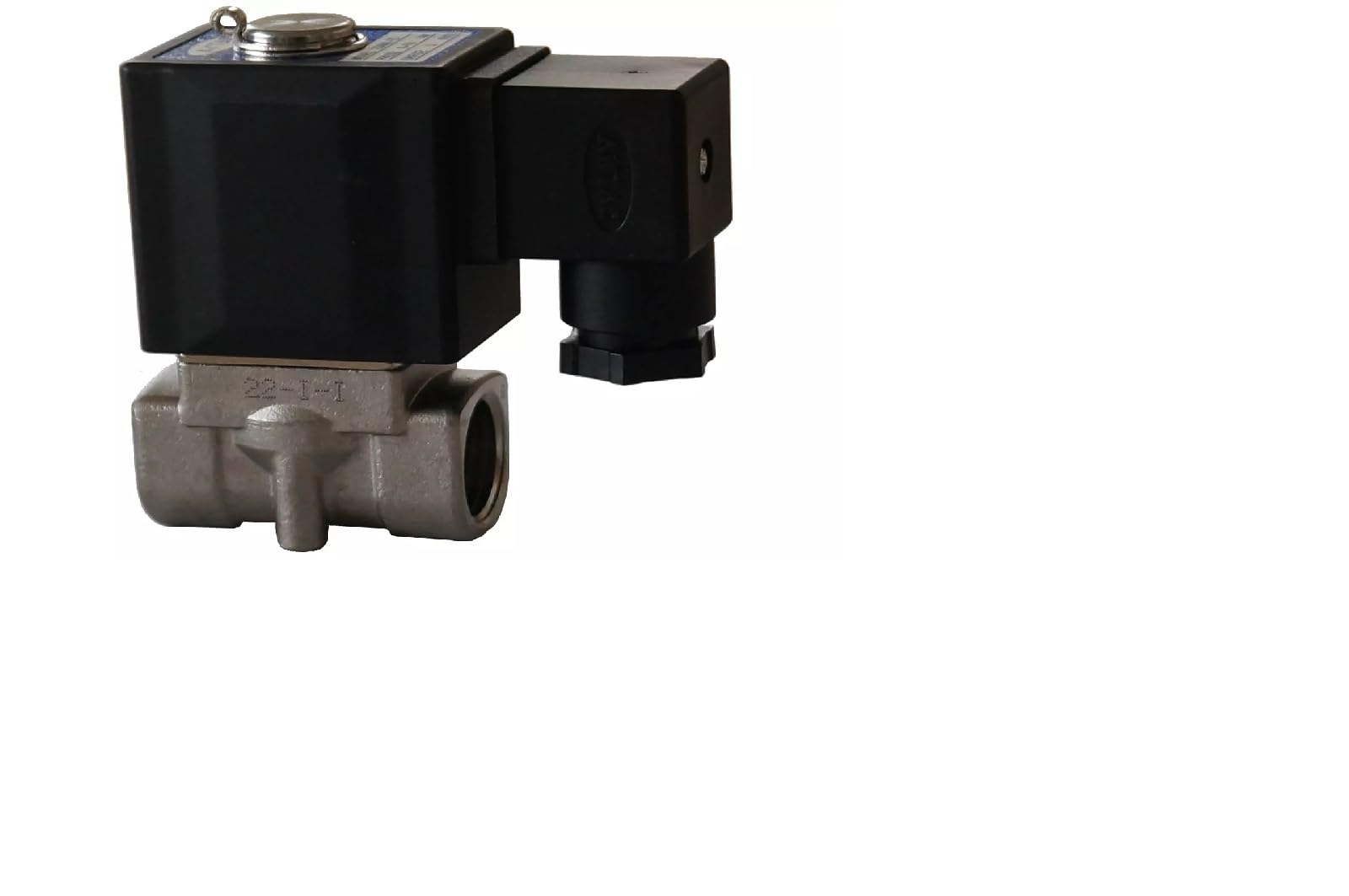 Magnetventil 230V Edelstahl stromlos geschlossen direktgesteuert 10 bar - 30 bar (1/4", 30 bar)