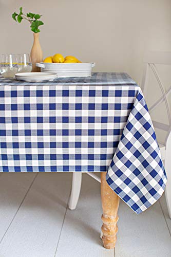 image for Benson Mills Indoor Outdoor Spillproof and Waterproof Gingham Checkere