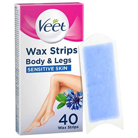 Veet Easy-Gel Hair Removal Wax Strips Cover
