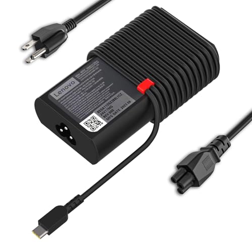 Laptops, Personal Computer Cargador USB C de 65 W para Lenovo ThinkBook 14 16 13X 14S Lenovo ThinkPad X1 X13 X13s E14 T16 L13 L14 L15 E14 E15 E16 T14 T14s P16s T14s Z13 P14s Ides 5 i Slim...